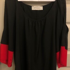 Impeccable Pig Black/Red Dress